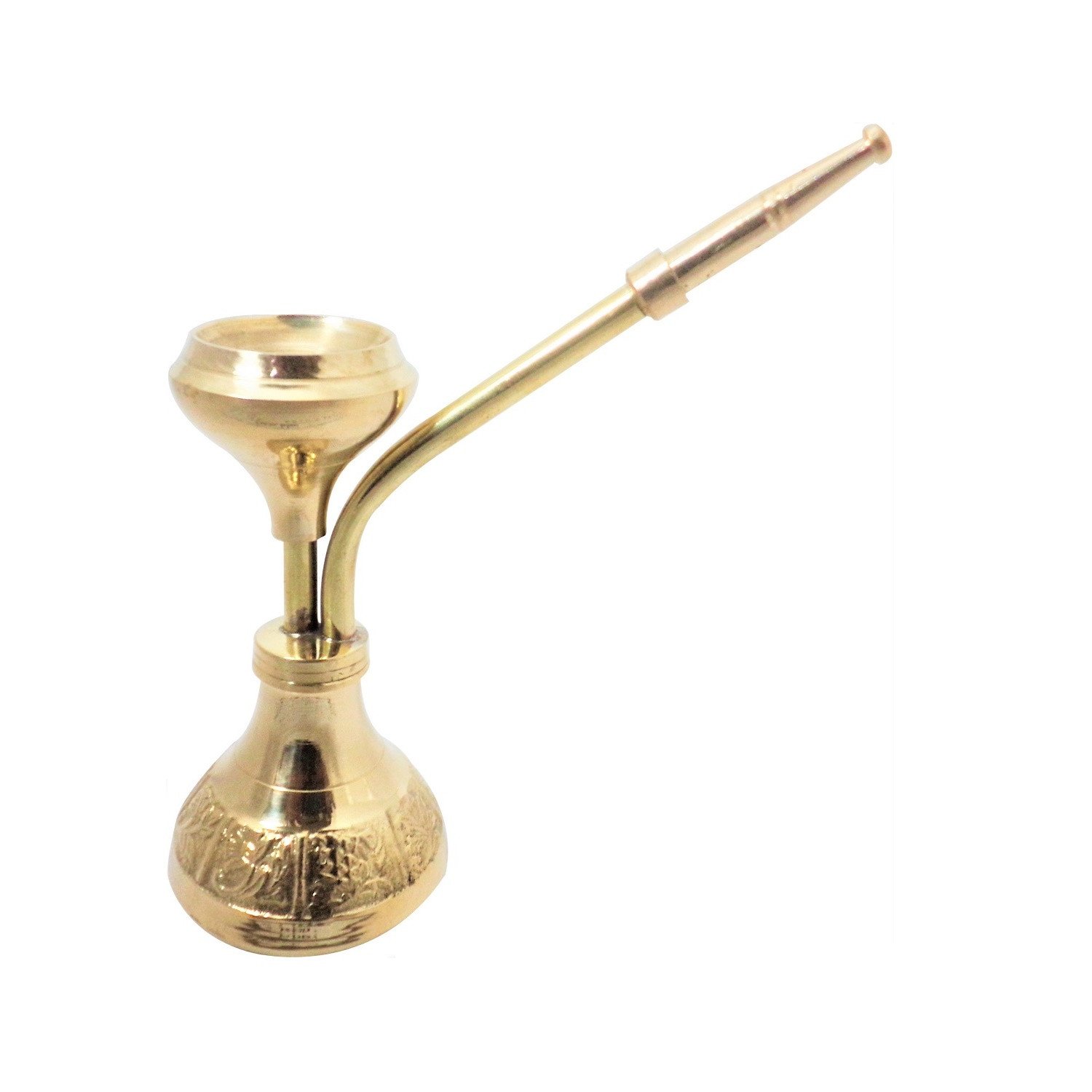 JEWEL FUEL Brass Antique Hookah Showpiece Vape Durbar